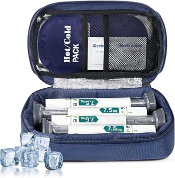 Case for Zepbound or Mounjaro Injector TSA Approved