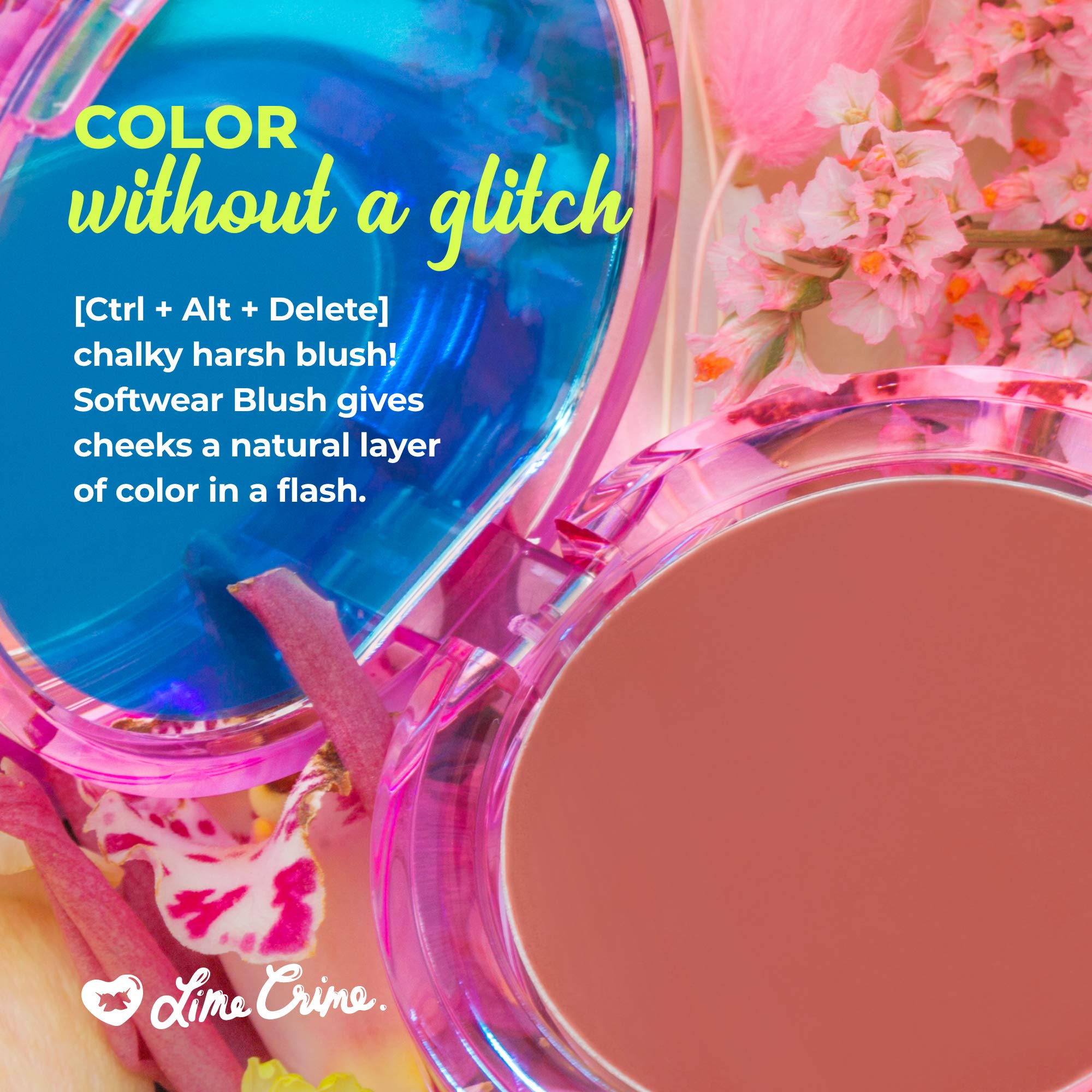 Amazon.com : Lime Crime Softwear Blush, Gigabyte BB - Blendable 