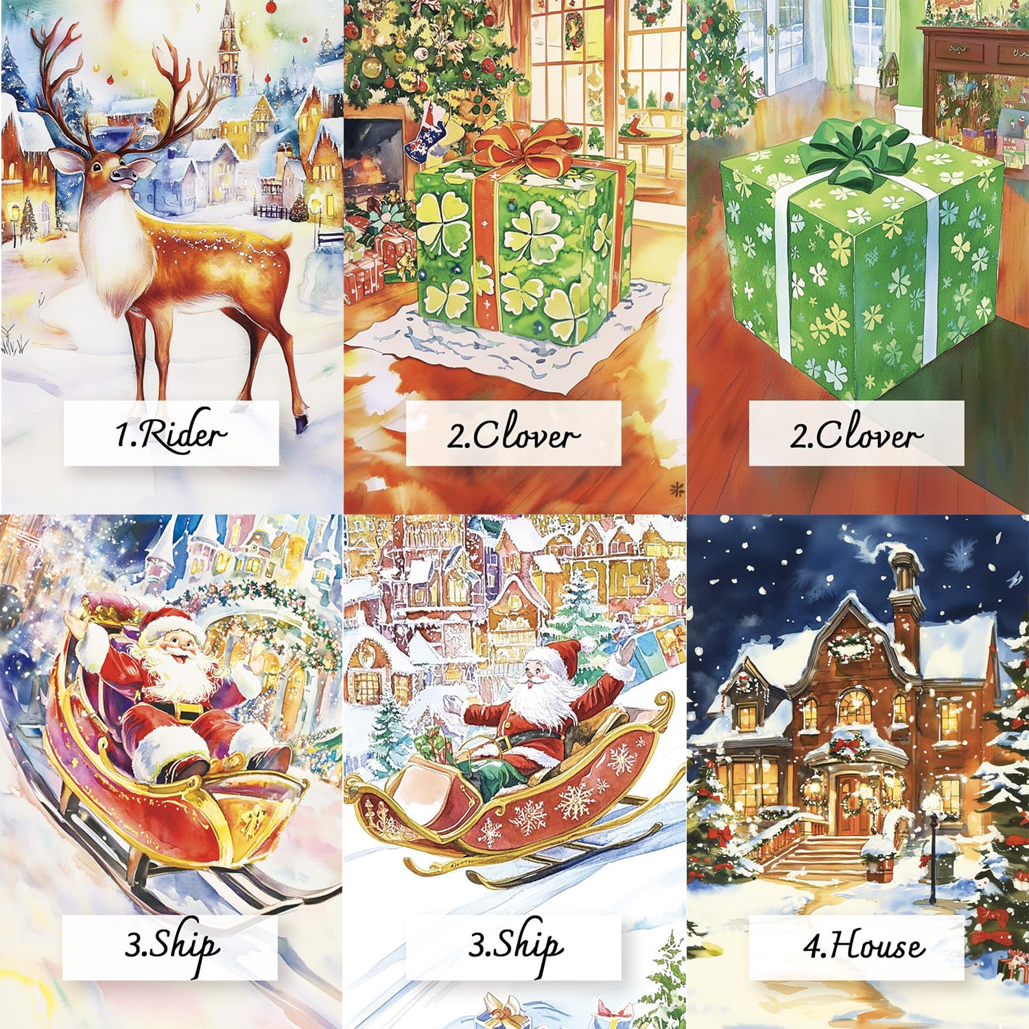 morii　新品聖夜の夜 タロットカード　海外お取り寄せ　全78枚巾着付き Amazon.co.jp: 【正規品】Holy Night Lenormancard 聖なる夜の