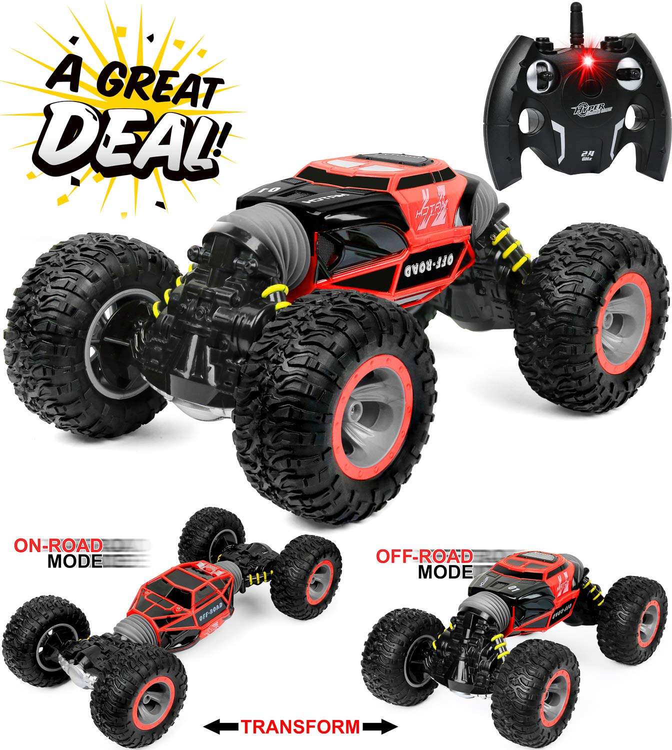 2 sided rc car
