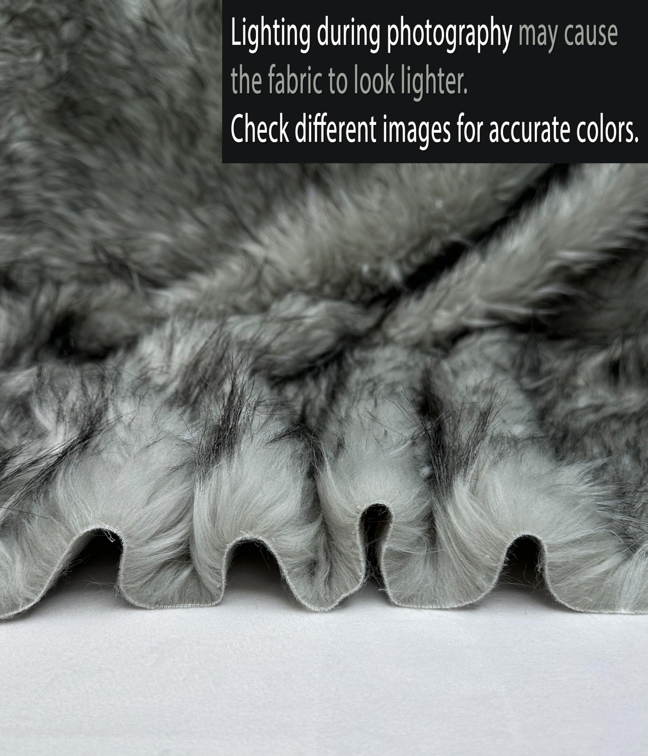 Amazon.com: Faux Animal Fake Fur 3.5-inch Long Pile 900gram Per