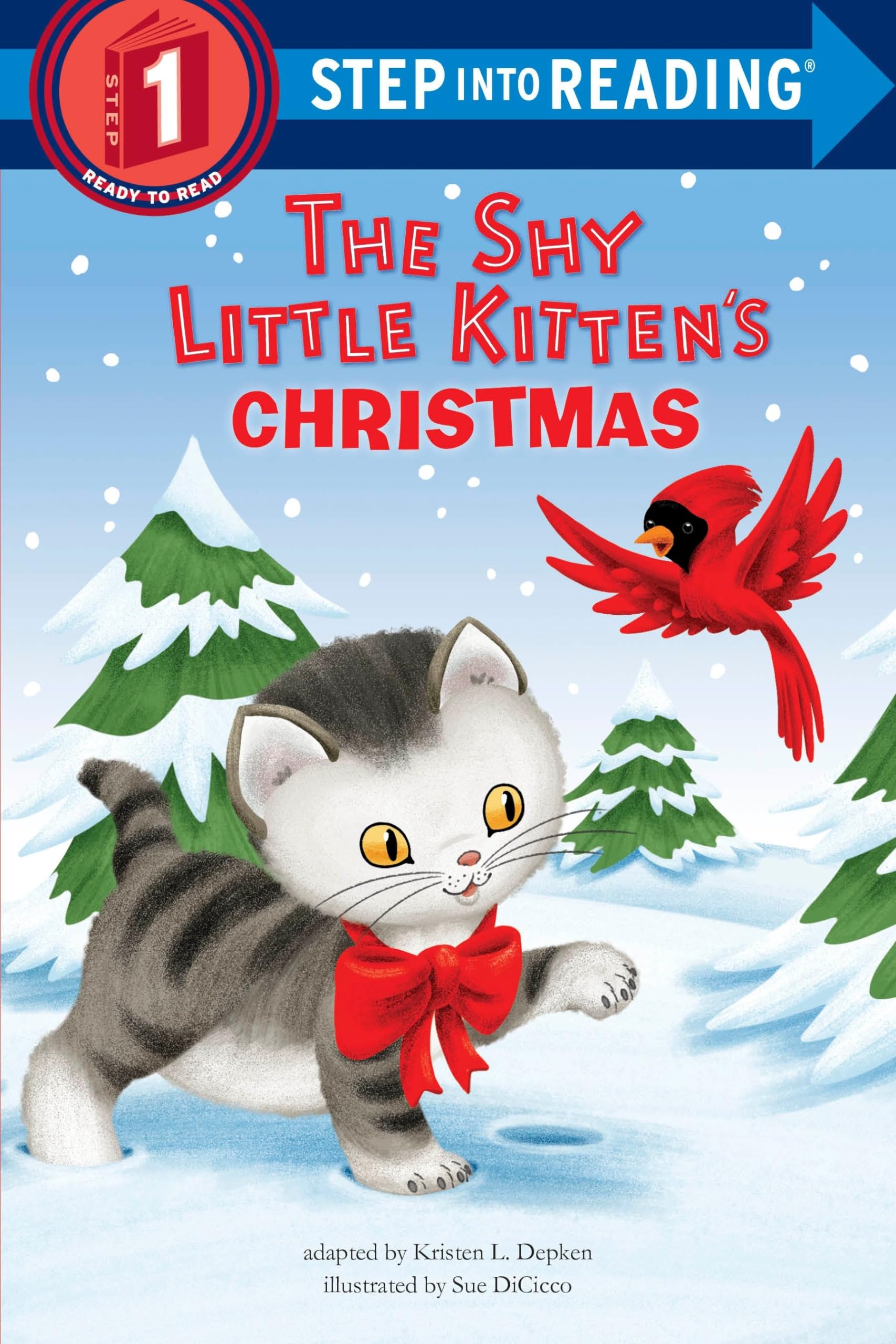 The Shy Little Kitten's Christmas (Step into Reading)