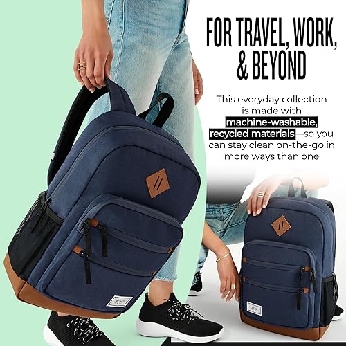 Miniatura 4 de Solo New York Mochila lavable a máquina ReFresh, Azul, Mochila lavable a máquina Refresh