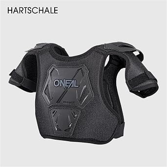 O'Neal Unisex-Child Pee Wee Chest Protector (Black, Large/X-Large)