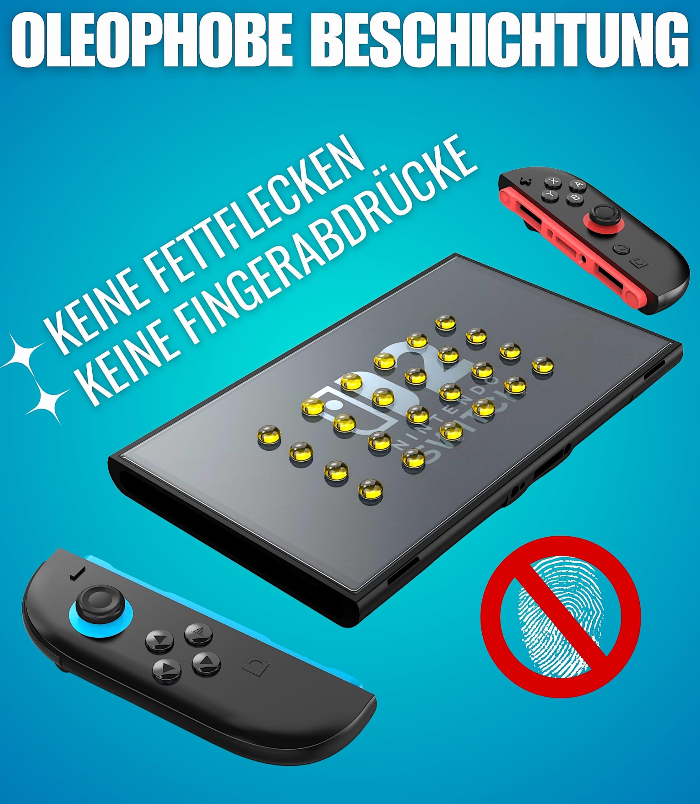 XeloTech Panzerglas für Nintendo Switch 2 (Modell 2025) – 9H Displayschutzfolie, Kratzfest & Full Coverage Schutzfolie, 2 Stück – Getestet von Gamers