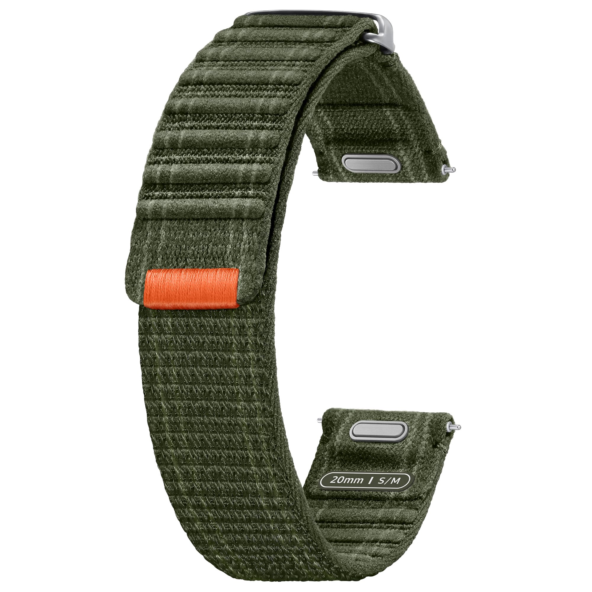 Samsung Galaxy Official Fabric Band (S/M) for Galaxy Watch7, Green