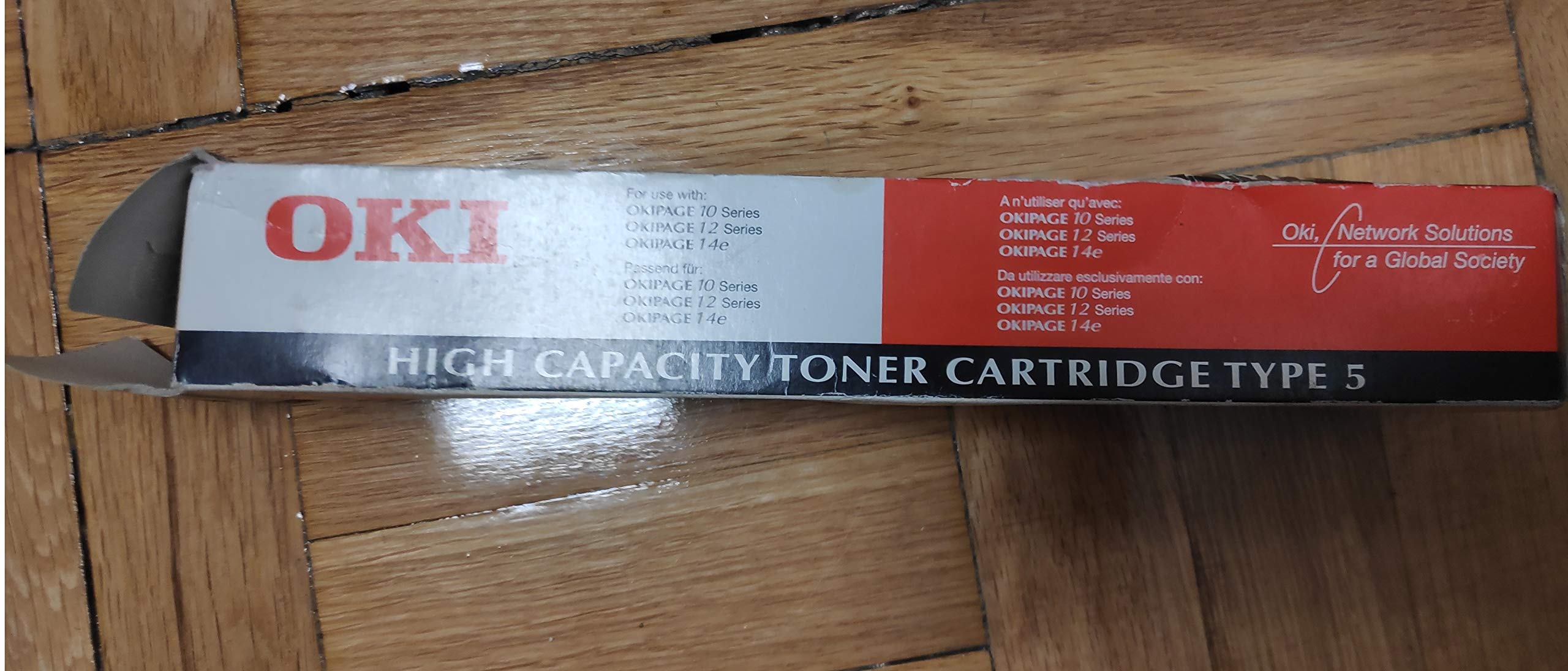 OKI - Okipage High Capacity Printer Toner cartridge Type 5 40433203 - 1 x black - 2500 pages OKIPAGE 10i 10EX 10EXS 12i/n 12i 12N 14 14EX 14i 14n 14i/n