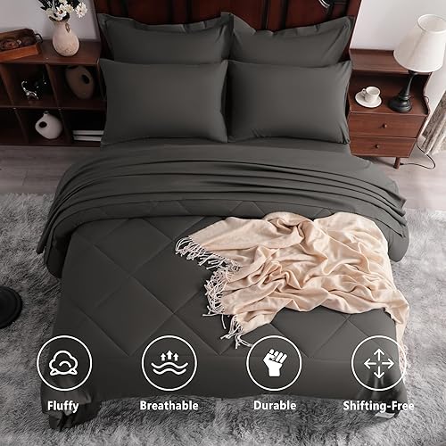 Vista 338 de NTBAY Juego de ropa de cama para niños pequeños, juego de ropa de cama suave y transpirable de 4 piezas para niños y niñas, incluye edredón