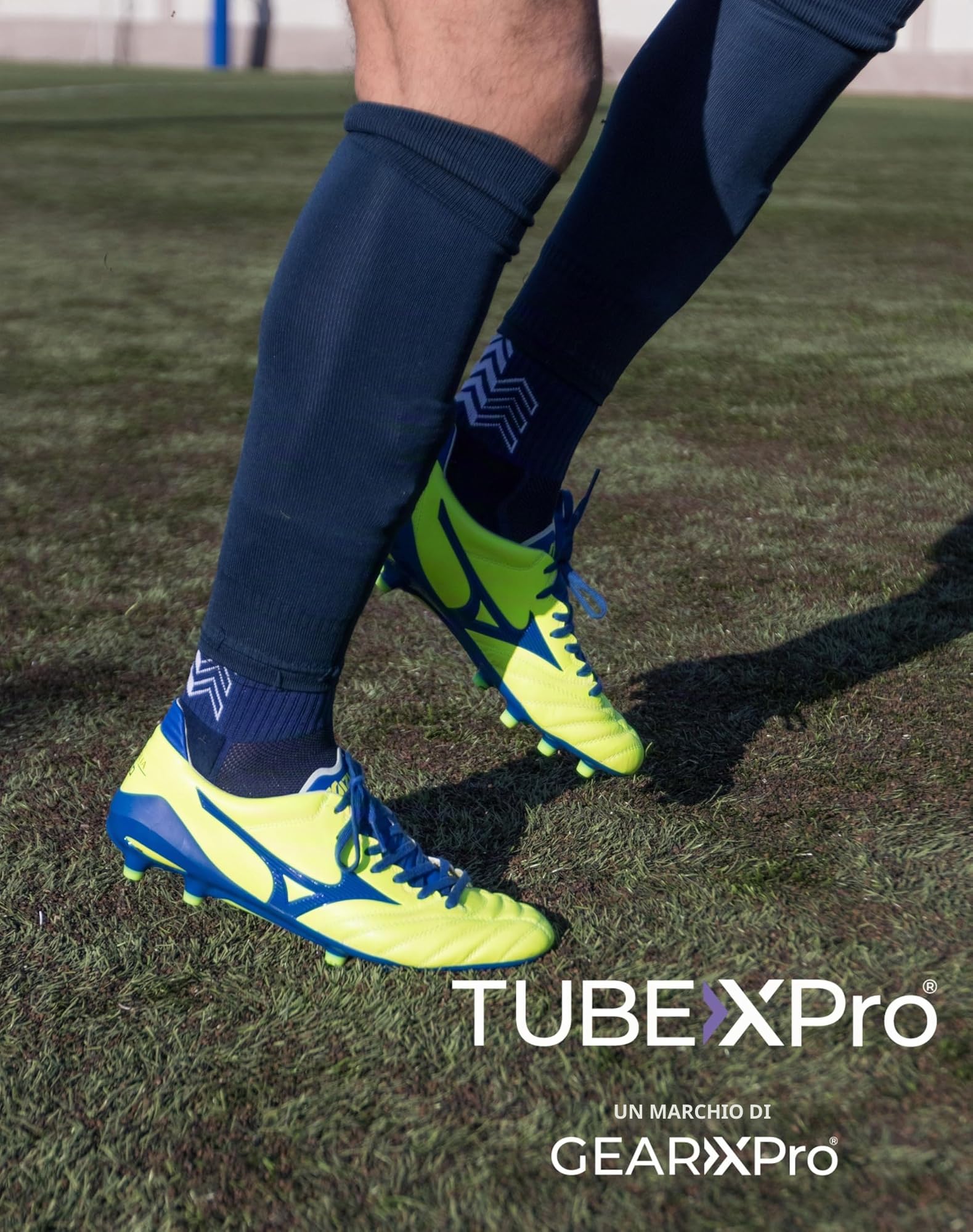 SOXPro - Calzino Tubolare Calcio - Misura Unica - Senza Piede - Adulto