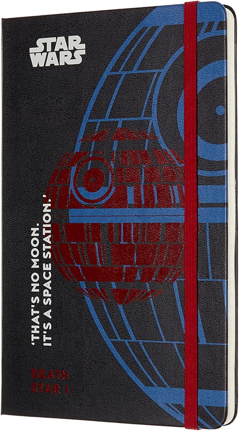 Moleskine Limited Edition Star Wars 18 Month 2019-2020 Weekly Planner, Hard Cover, Large (5" x 8.25")