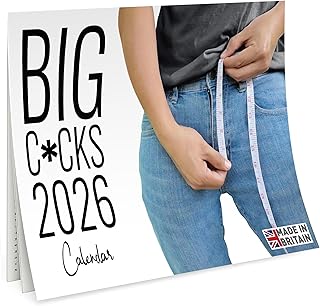 Funny 2026 Calendar - Secret Santa Gifts For Women - Features Images of Big Chickens - Joke Calendar Gift For Men - Christmas Stocking Filler Present - A3 Month to View