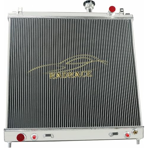 Aluminum Radiator for 2004-2015 Nissan Titan/2005-15 Armada/2012 Cube 04-2010 Infiniti QX56 2007 2008 2009 2010 2011 2012 2013 2014 Radiators 4 Row Core