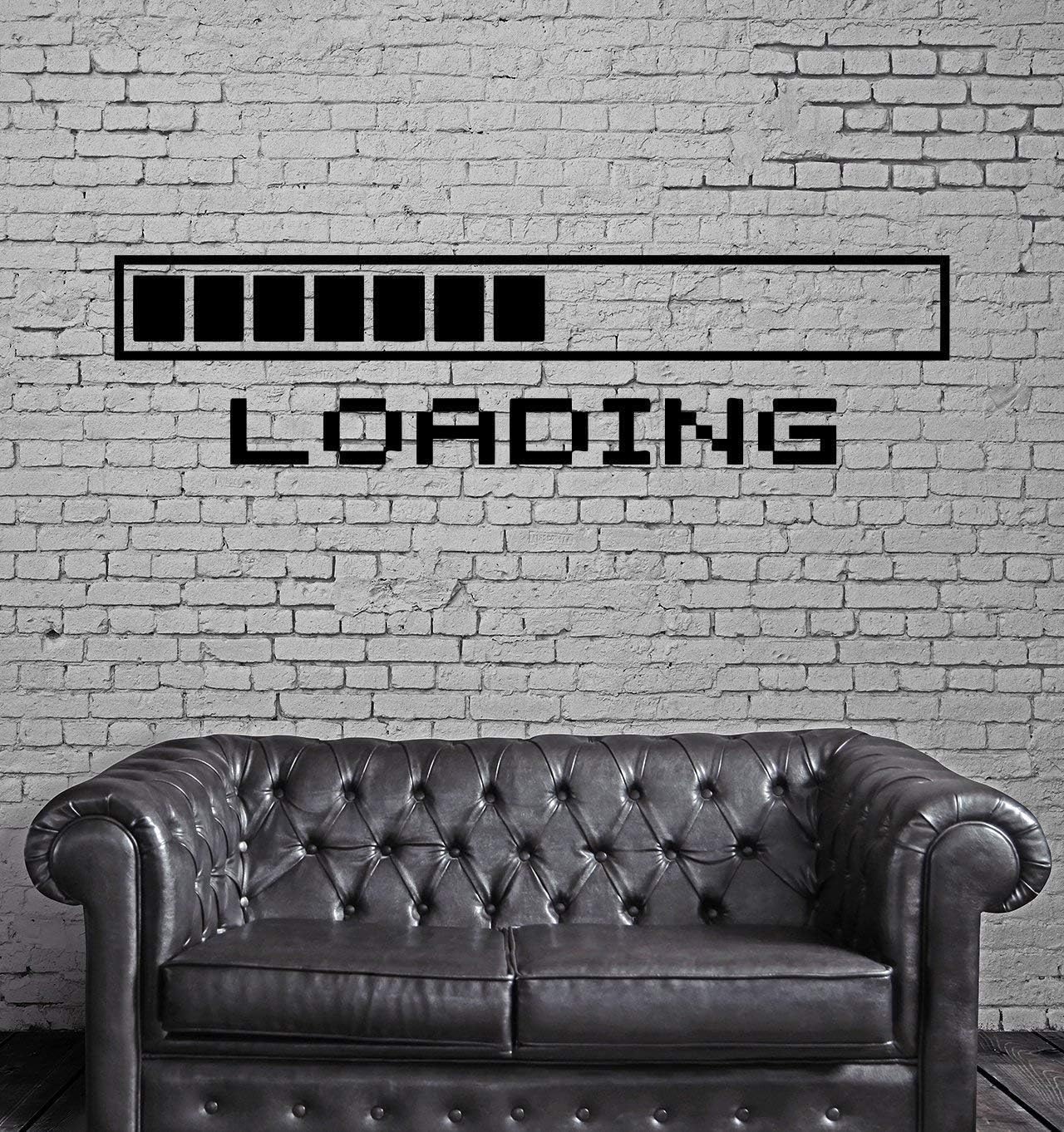 PICTURE IT ON CANVAS Loading a Video Game Wall Poster Decal Cool Gamer Stuff Computer Wall Stickers Murals Home Decor Accents