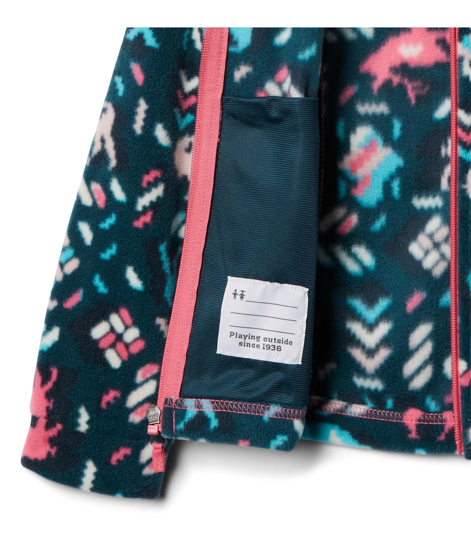 Girl's Columbia Kids Benton Springs™ II Printed Fleece (Little Kid/Big Kid) - Picture 7 of 22
