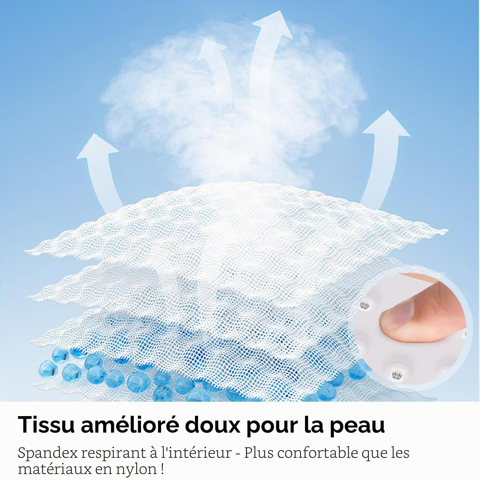 Thérapie par Lumière Rouge pour le Cou avec 147 LED 660nm & 850nm, Télécommande Rechargeable, 3 Modes, Minuterie, Appareil Infrarouge Portable pour Douleurs Cervicales