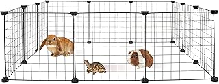 Sponsored Ad - Allisandro Small Pet Playpen 11.8" X 11.8", 13.8" X 13.8", 14" X 14", Small Animal Cage for Indoor Outdoor ...