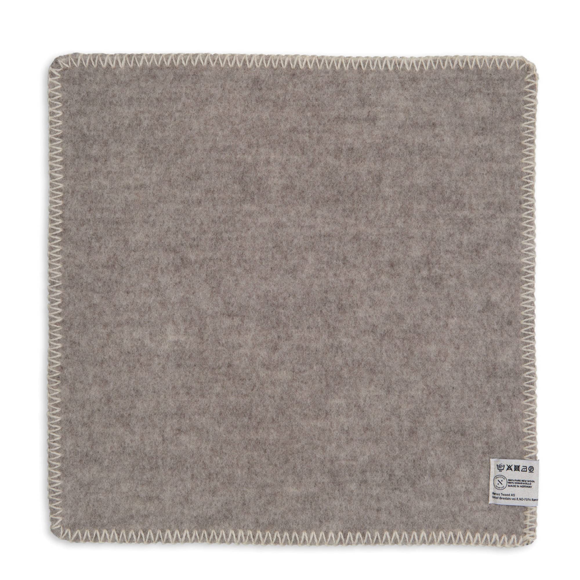 RROS TWEED Sitzunterlage Syndin - Norwegische Lammwolle 45x45cm Design Kristine Five Melvaer