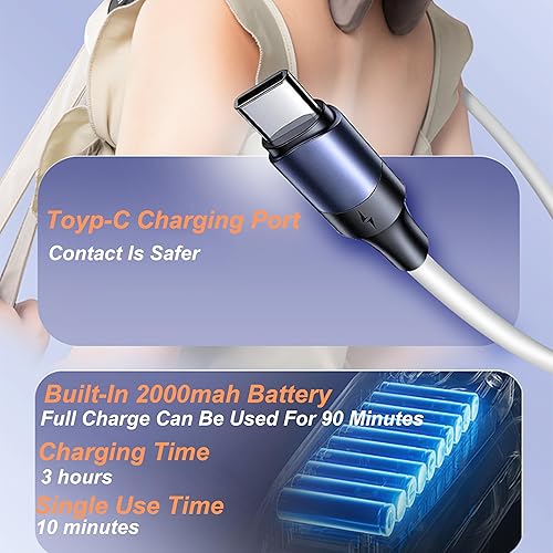 Miniatura 6 de Masajeador Shiatsu 2023 de espalda y cuello con calor, almohada eléctrica de masaje 3D de tejido profundo para hombros, piernas, pies y cuerpo