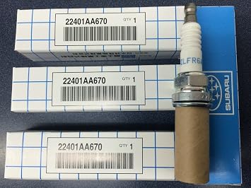 Genuine Subaru Spark Plugs 2008-2014 WRX & STi 2005-2009 Legacy GT 2009-2013 Forester XT OEM