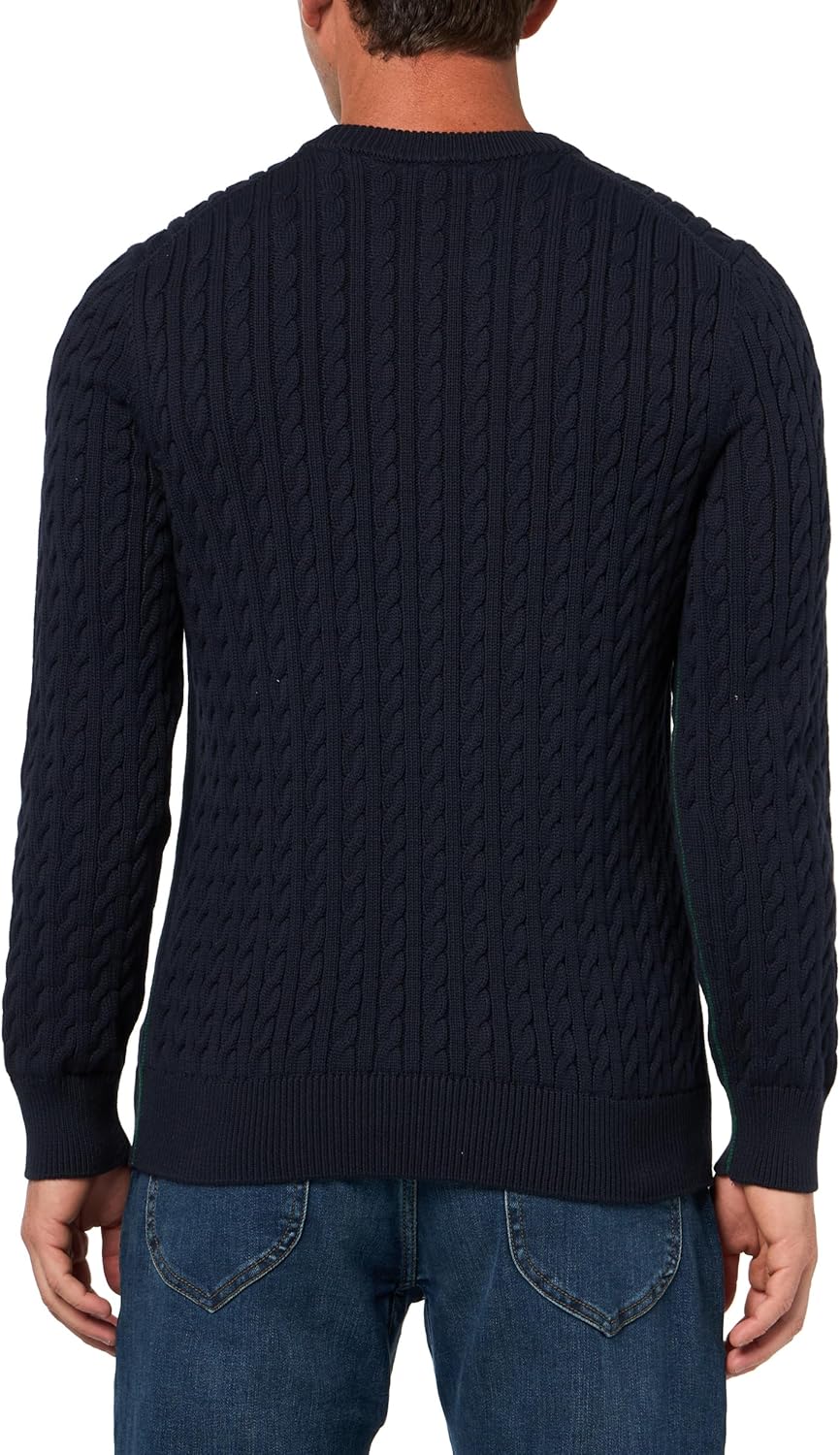 Lacoste Men's Cable Knit Cotton Sweater - Image 2