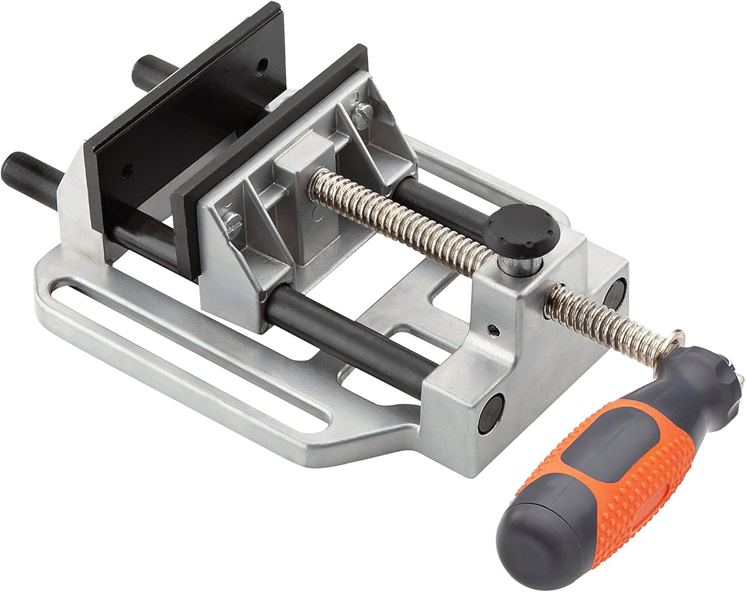Bora Drill Press Vise Bora 551027 – The Sturdy, Quick Release Clamp that Attaches to Your Drill Press Table and Holds Your Material Fast for Easy Drilling