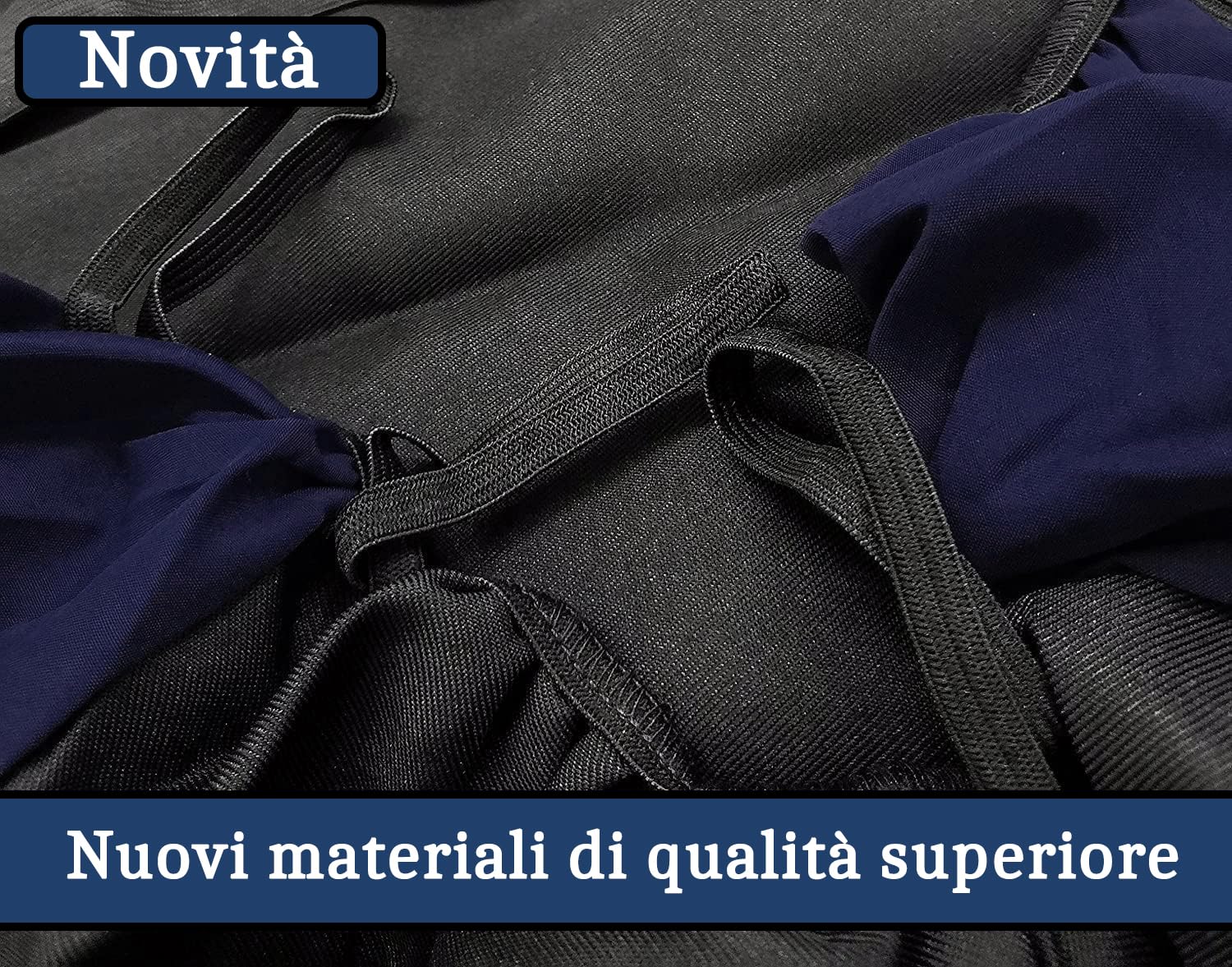 Susy Shop Autostoelhoezen compatibel met C3, set voorstoelhoezen met geborduurd logo, airbag, compatibel in Italië (zwart/donkergrijs