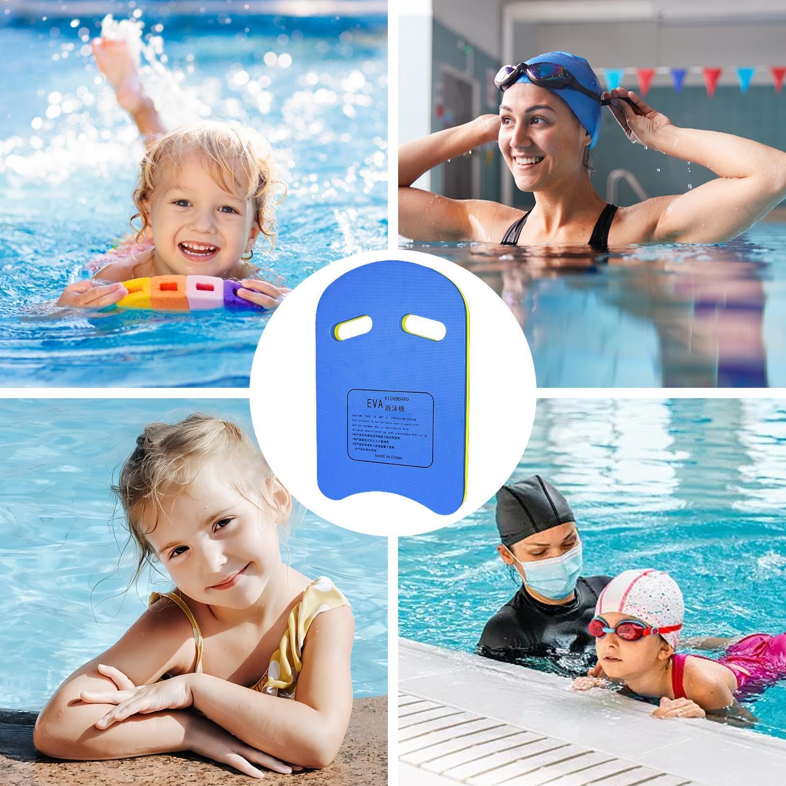 Tavoletta Galleggiante Per Nuoto In EVA, 44x29 Cm, Per Adulti E Bambini - Allenamento E Divertimento In Acqua