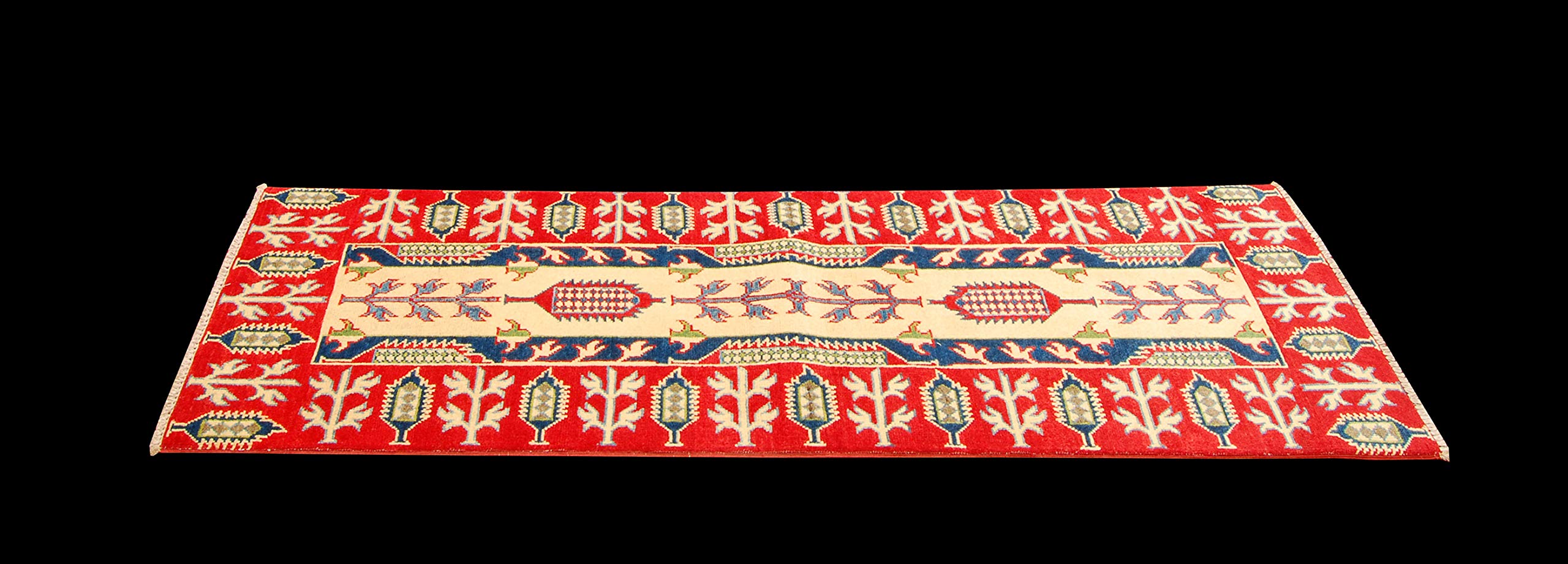 Tappeto Afgani Pakistan Carpet Tapis Teppich Alfombra Rug Ghazni 174x56 CM