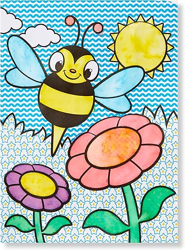 Miniatura 9 de Melissa & Doug My First Paint With Water Art Pad - Animadoras, flores, hadas y más (24 páginas)