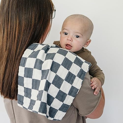 Miniatura 3 de Mebie Baby Paños para eructos, occidentales, juego de paños de muselina para escupir, babear y más, paños bohemios para eructos para bebés, niños y