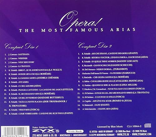 Miniatura 2 de Opera the Most Famous Arias Various