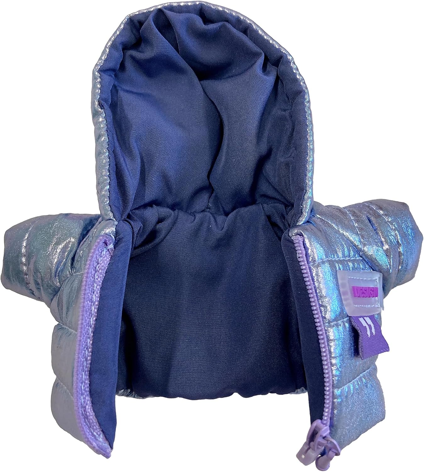 Stuffed Plush Jacket, for 3.9 - 5.9 inches (10 - 15 cm), Purple, Sewing Clothes, Kigurumi, Accessories, Motivational Pursuit, Doll, Mascot, Kpopdoll Costume
