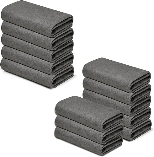 KTT Paño de limpieza mágico grueso, paño de limpieza de microfibra reutilizable. Paño sin pelusa para el hogar, ventana, espejo de vidrio y
