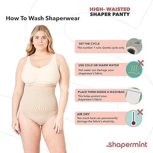 Miniatura 7 de Shapermint - Faja moldeadora con control de abdomen para mujer