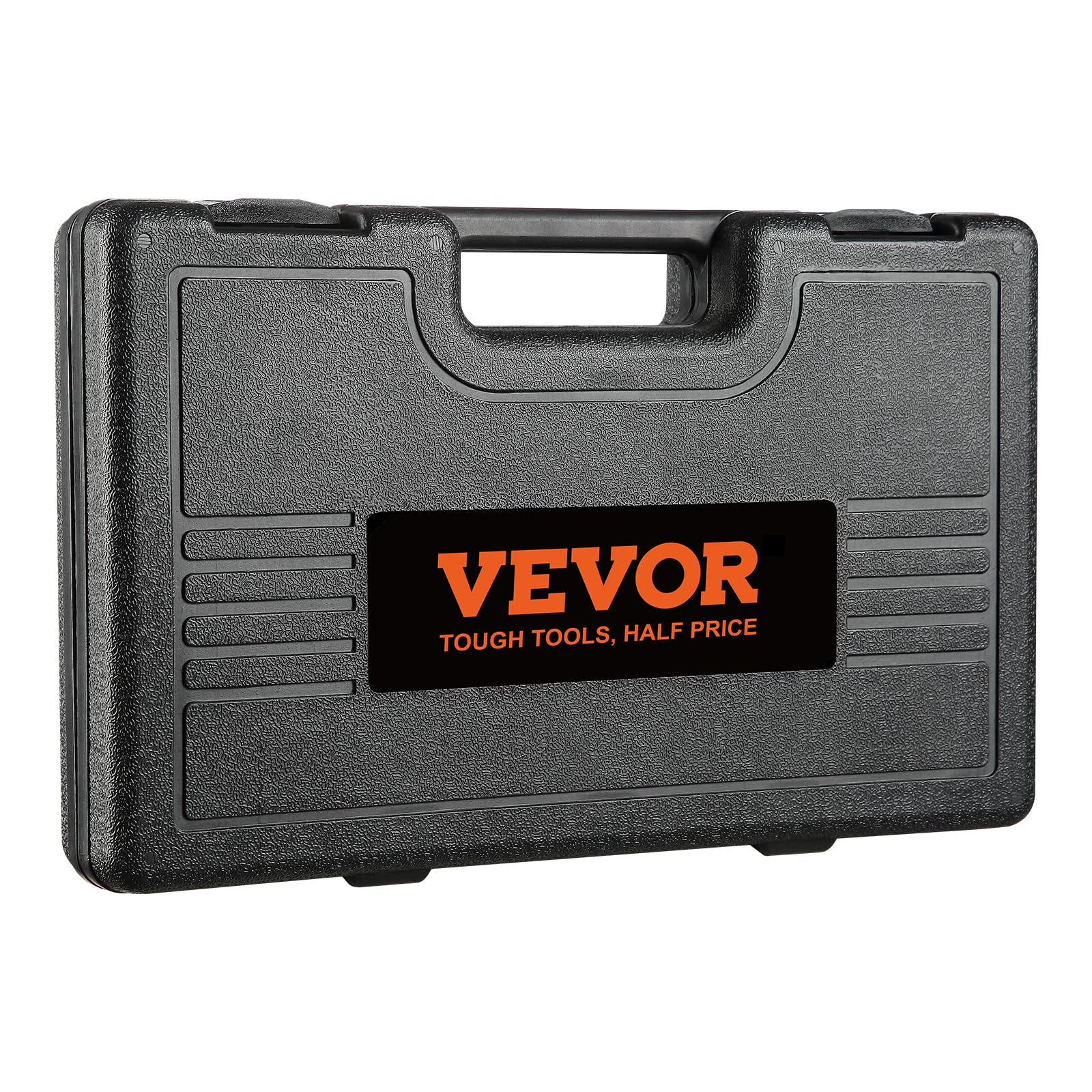 VEVOR Set di chiavi a bussola da 1/2", in acciaio legato CR-V, 34 pezzi, 8 – 36 mm, chiave a bussola HRC 42 – 48, con valigetta degli attrezzi, estrattore metrico