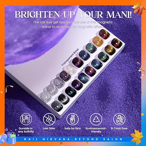 Miniatura 6 de Beetles - Juego de 39 esmaltes de uñas de gel UV para todas las estaciones, con capa base y superior, remojar rosa, rojo, verde, azul, dorado,