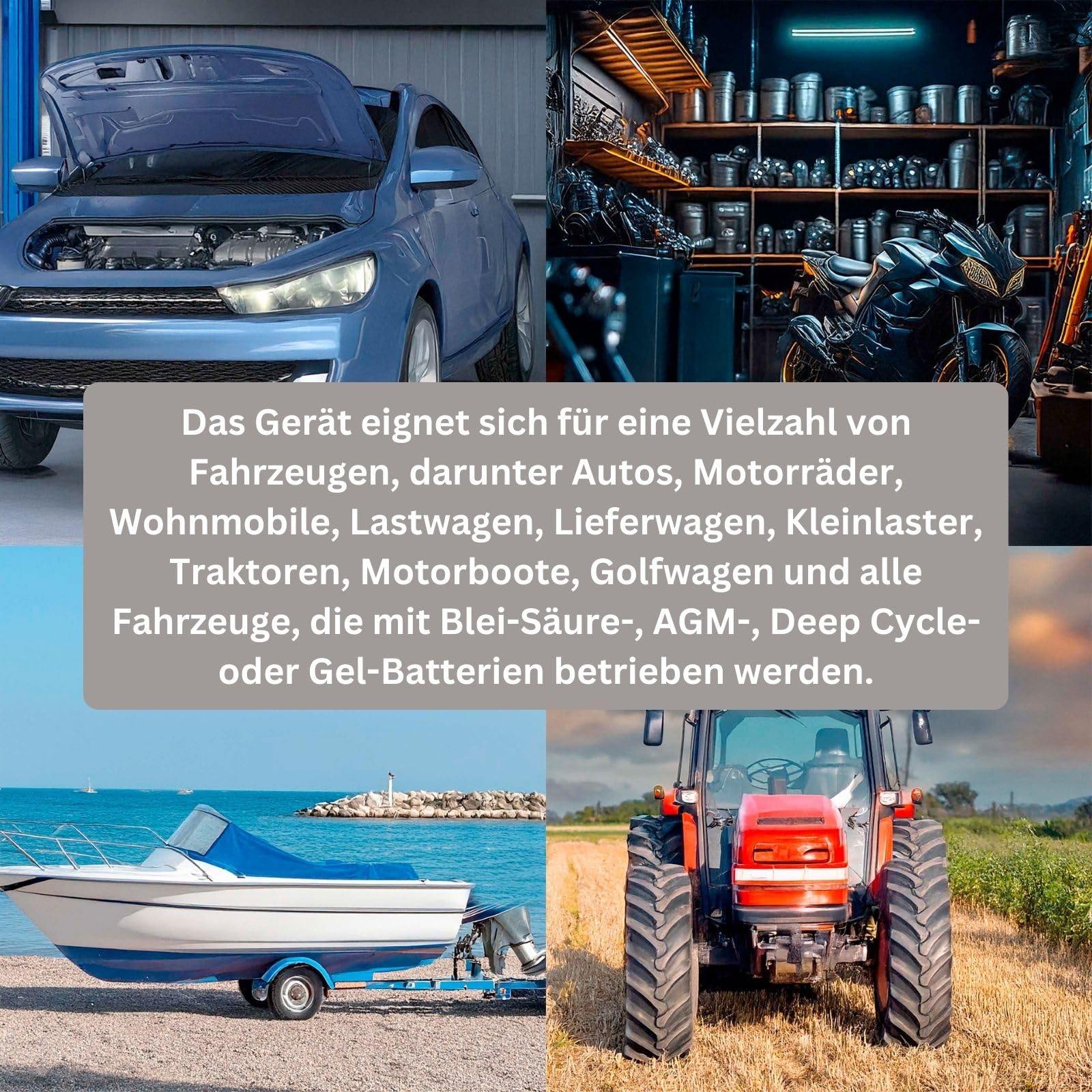 MAUK® Batterieladegerät Kfz Ladegerät Batteriestarter Jump Starter Auto Jumpstarter Auto Batterie Starter Auto Batterie Ladegerät mit Starthilfe Kfz mit Griff und Rollen 12V / 24V | 40 A max.