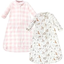 Hudson Baby Unisex Baby Cotton Long-Sleeve Wearable Sleeping Bag, Sack, Blanket