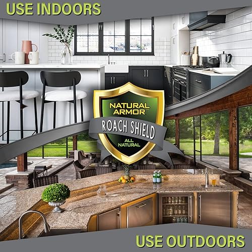 Miniatura 7 de Asesino de cucarachas y repelente de menta para cucarachas y cucarachas, espray natural y seguro para infestaciones en interiores y exteriores -