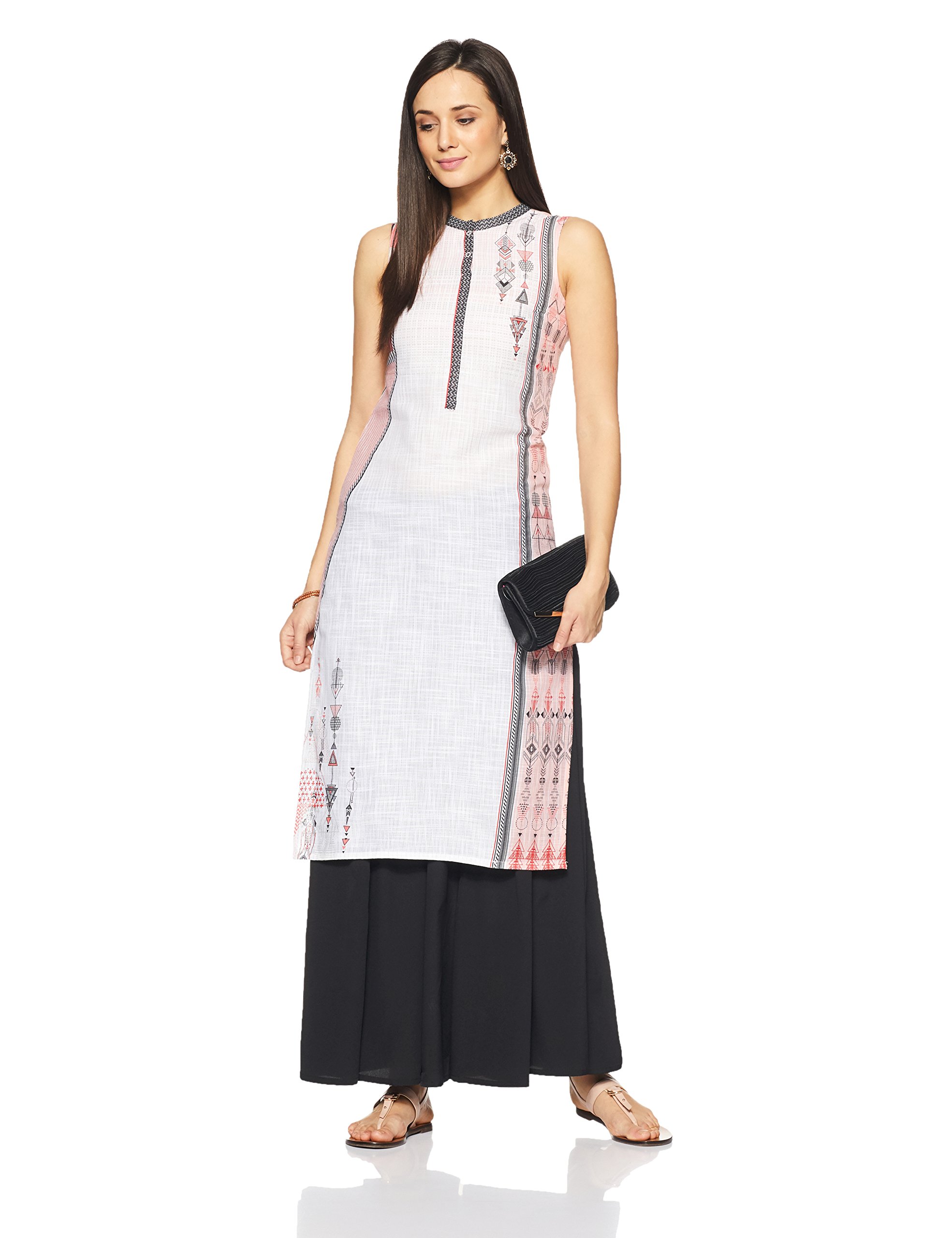 Aurelia Women's Cotton Straight Kurta