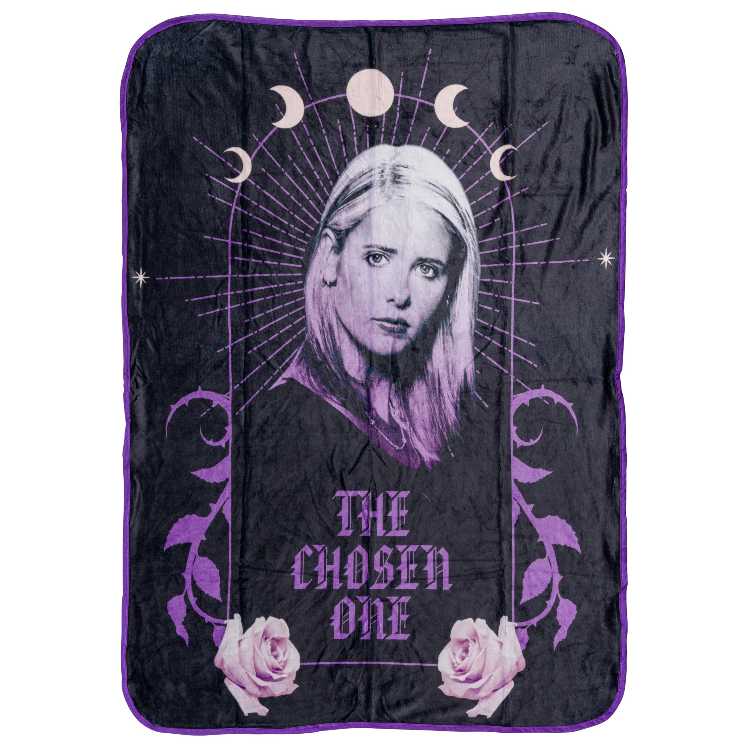 Plaid polaire Buffy The Chosen One de qualité supérieure et douceur 180 GSM