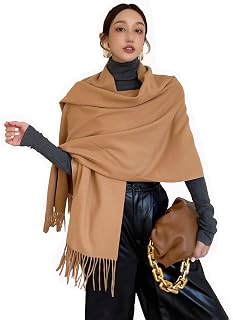 Large Pashmina Shawls & Wraps for Women Extra Long Soft Cashmere Feel Throw Womens Fall Scarfs Shawls and Wraps for Wedding…