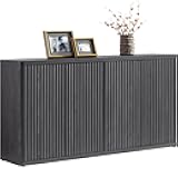 Buffet Cabinet with Storage Accent Sideboard with 4 Doors 66.3