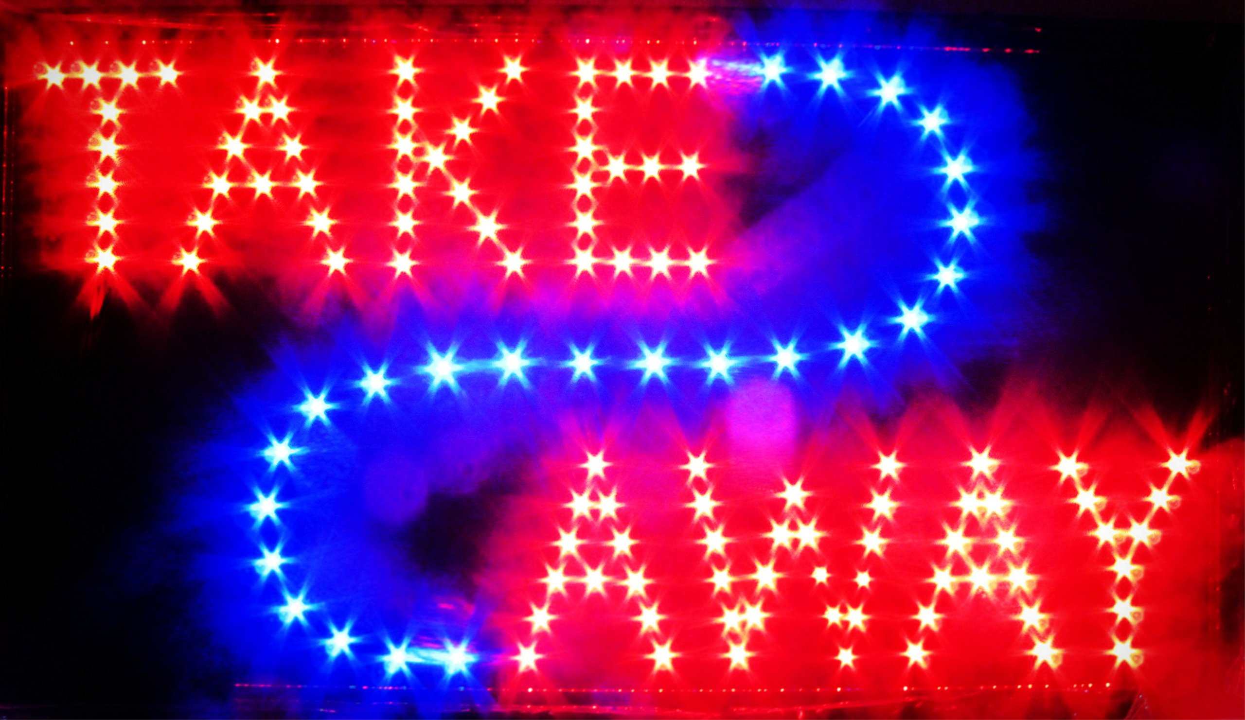 Smartsignssolutions Neon = Take Away = The Original Sss® Led Sign Bright Professional Powerful Animated Flashing Display Hanging Chain Included Signs 48Cm X 25Cm X 2Cm