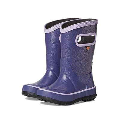 Bogs Kids Rain Boot Glitter (Toddler/Little Kid/Big Kid) Kids Shoes Blueberry