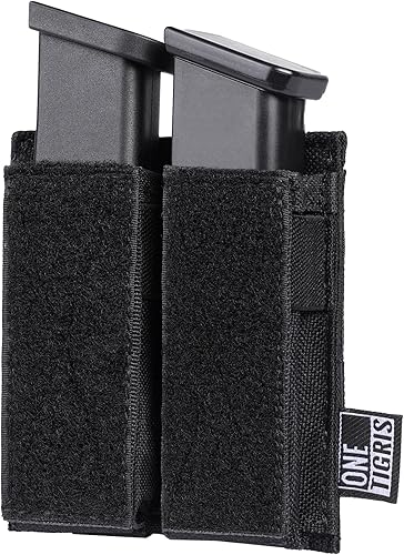 OneTigris Bolsa Mag, MOLLE Pistol Mag Pouch para Glock 0.354 in 1911 92F, Multicam DD21
