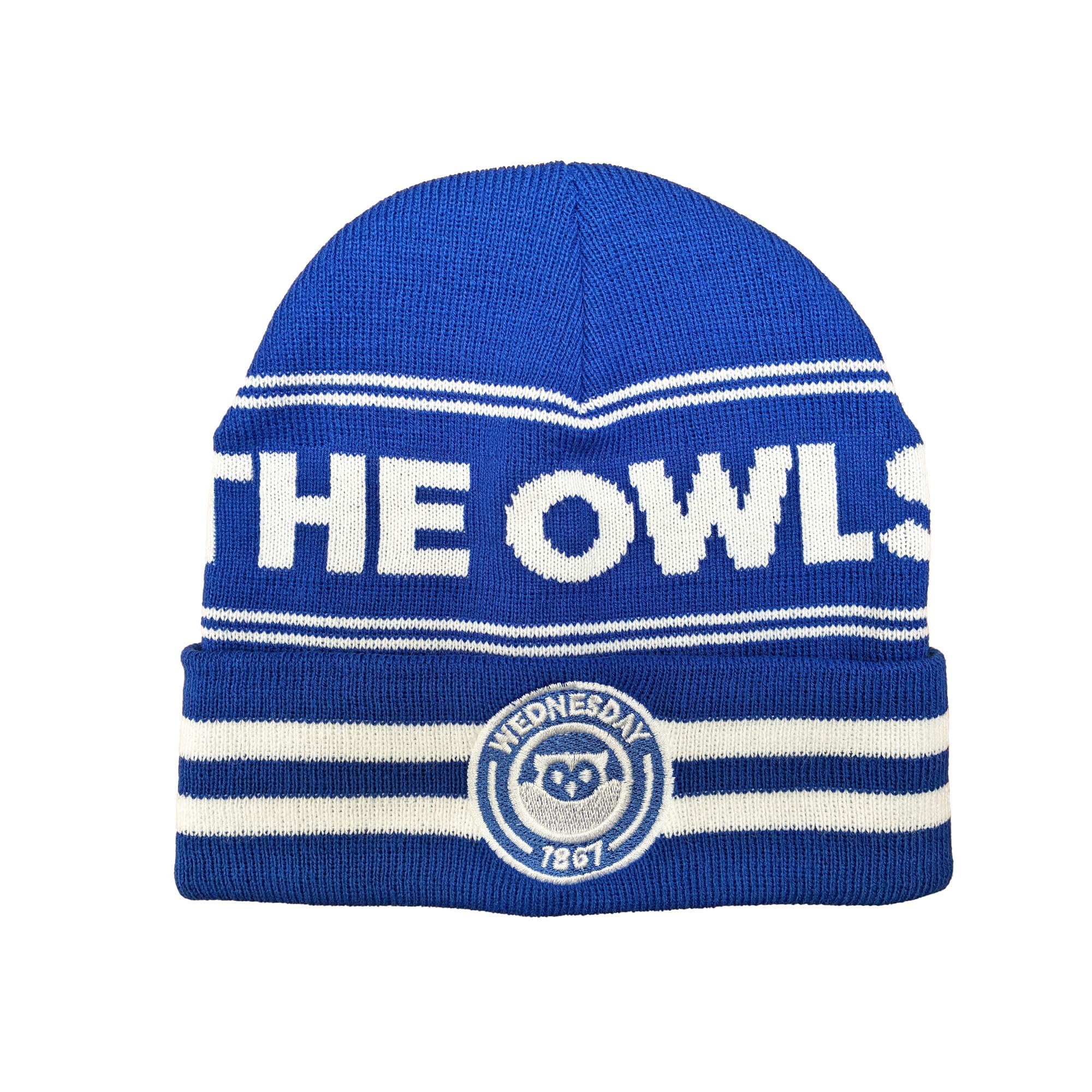 Beyond Happy Unisex Multicolor Sheffield Wednesday Bronx Hat - Adult Owls Football Fans' Winter Accessory