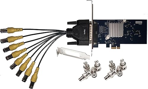 Miniatura 2 de Osprey Video 480e, tarjeta de captura de video analógico de 8 canales NTSC y PAL