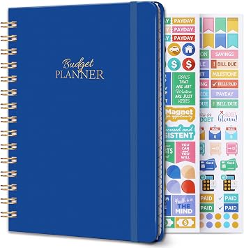 Budget Planner - Budget Book with Bill Organizer and Expense Tracker
