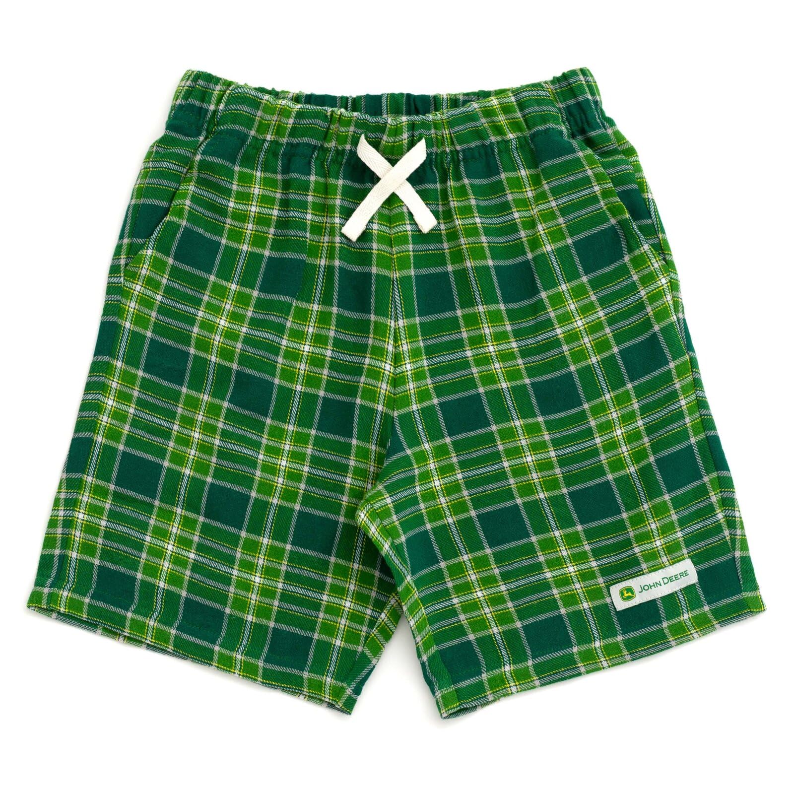 John Deere Completo con maglietta e pantaloncini da trattore per bambini grandi (2T - 10-12)